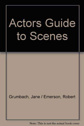 Stock image for Actors Guide to Scenes for sale by Better World Books