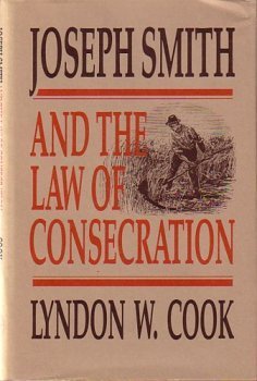 Stock image for Joseph Smith and the Law of Consecration for sale by Jenson Books Inc
