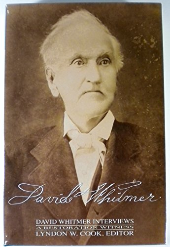 Stock image for David Whitmer for sale by Swan Trading Company