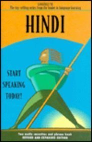 Hindi: Start Speaking Today!: Two Audio Cassettes and Phrase Book (Language/30) (9780910542791) by Language 30