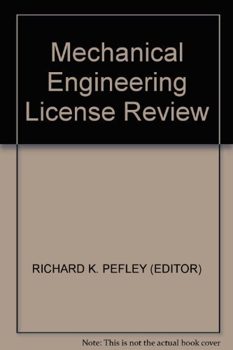 Stock image for Mechanical Engineering License Review for sale by Wonder Book