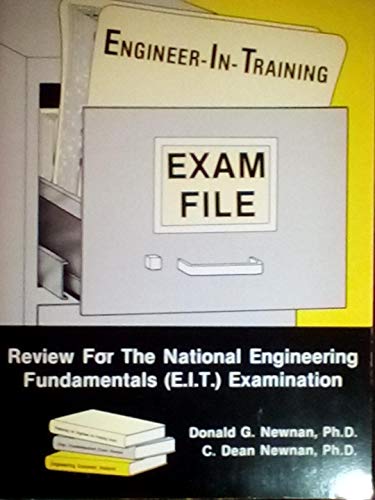 Stock image for Engineer-in-training exam file (Exam file series) for sale by HPB-Red