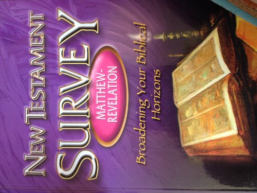 Stock image for New Testament Survey for sale by Jenson Books Inc