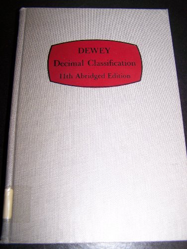 Stock image for Abridged Dewey decimal classification and relative index for sale by Half Price Books Inc.