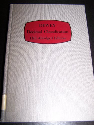 Stock image for Abridged Dewey decimal classification and relative index for sale by ThriftBooks-Dallas