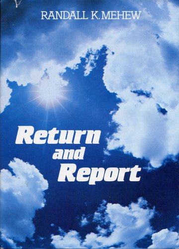 Stock image for Return and Report for sale by Anderson Book