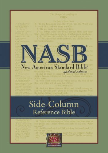 9780910618489: NASB Update Side-Column Reference; Black Bonded Leather