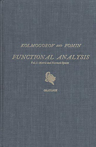 Imagen de archivo de Elements of the Theory of Functions and Functional Analysis, Vol. 1: Metric and Normed Spaces a la venta por Dunaway Books