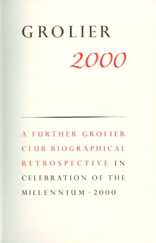 Grolier 2000 (9780910672337) by Kelly, Jerry