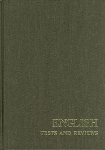 Beispielbild fr English Tests and Reviews (Mmy Monograph) (Tests in Print (Buros)) zum Verkauf von Orbiting Books