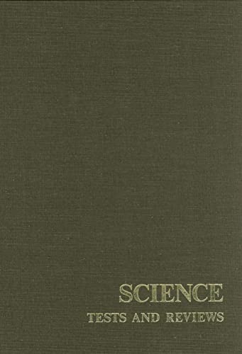 Beispielbild fr Science Tests and Reviews: A Monograph Consisting of the Science Sections of the Seven Mental Measurements Yearbooks (1938-72) and Tests in Print II (1974) (Mmy Monograph) (Tests in Print (Buros)) zum Verkauf von THE SAINT BOOKSTORE