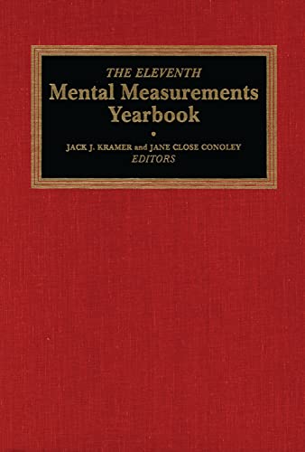 Stock image for The Eleventh Mental Measurements Yearbook (Buros Mental Measurements Yearbook) for sale by Hippo Books