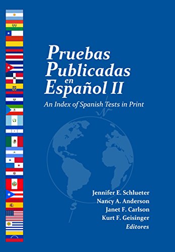 Beispielbild fr Pruebas Publicadas en Español II: An Index of Spanish Tests in Print zum Verkauf von Books From California