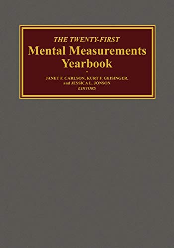 Beispielbild fr The Twenty-First Mental Measurements Yearbook (Buros Mental Measurements Yearbook) zum Verkauf von Big River Books