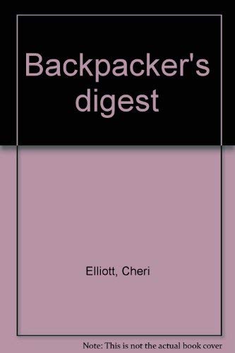 Imagen de archivo de Backpacker's Digest a la venta por Heisenbooks