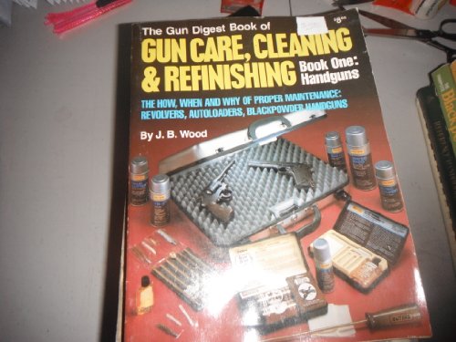 Stock image for Gun Digest Book of Gun Care: Cleaning Refinishing, Book 1: Handguns (The How, When and Why of Proper Maintenance: Revolvers, Autoloaders, Blackpower Handguns) for sale by Books of the Smoky Mountains