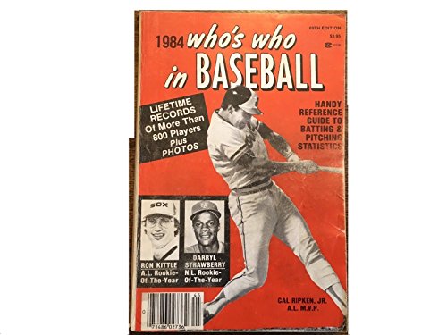 Stock image for 1984 Who's Who in Baseball: Handy Reference Guide to Batting and Pitching Statistics for sale by BookHolders