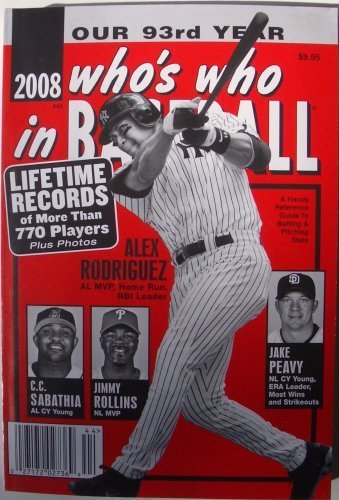 Stock image for 2008 Who's Who in Baseball for sale by Your Online Bookstore