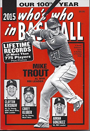 Stock image for 2015 Who's Who in Baseball for sale by ThriftBooks-Dallas