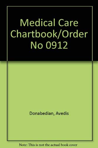 Beispielbild fr Medical Care Chartbook/Order No 0912 zum Verkauf von HPB-Red