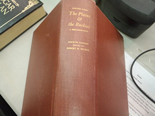 Stock image for Plains and the Rockies a Bibliography for sale by La Playa Books
