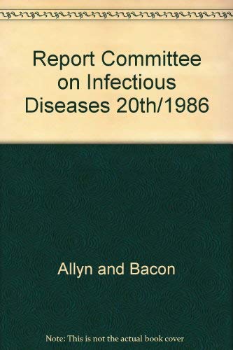 Beispielbild fr Report Committee on Infectious Diseases 20th/1986 zum Verkauf von Robinson Street Books, IOBA