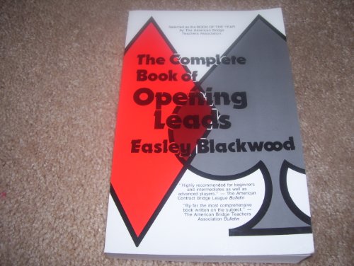 Beispielbild fr Complete Book of Opening Leads zum Verkauf von WorldofBooks