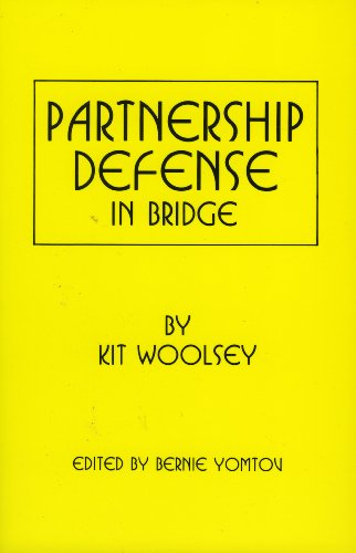 Beispielbild fr Partnership Defense in Bridge zum Verkauf von ThriftBooks-Atlanta