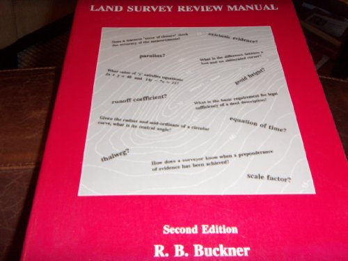 9780910845496: Land Survey Review Manual