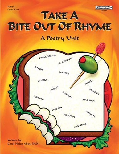 Stock image for Take a Bite Out of Ryme: Poetry Unit for sale by G3 Books