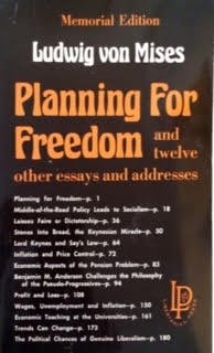 Beispielbild für Planning for Freedom, and Twelve Other Essays and Addresses zum Verkauf von Better World Books