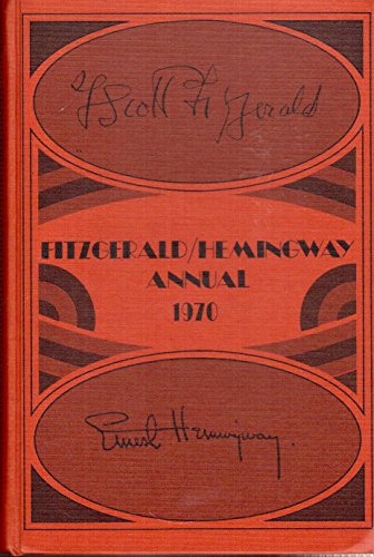 Stock image for Fitzgerald Hemingway Annual 1970 for sale by HPB-Diamond