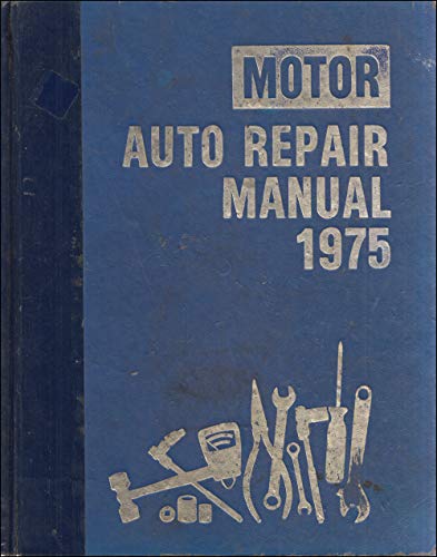 Beispielbild fr Motor Auto Repair Manual 1975 zum Verkauf von ThriftBooks-Dallas