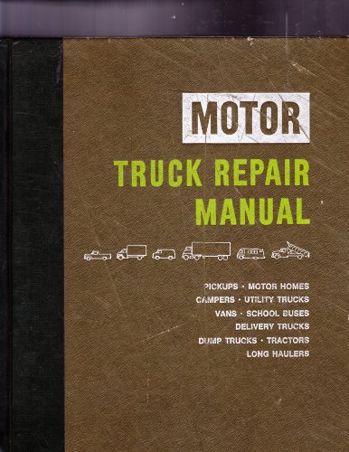 Beispielbild fr Motor Truck Repair Manual ,30th Edtion zum Verkauf von HPB-Red