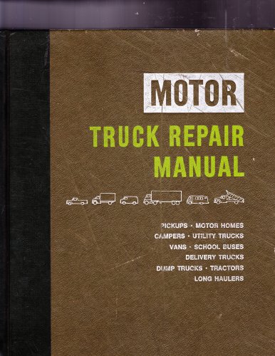 Stock image for Motor Truck Repair Manual ,30th Edtion for sale by HPB-Red