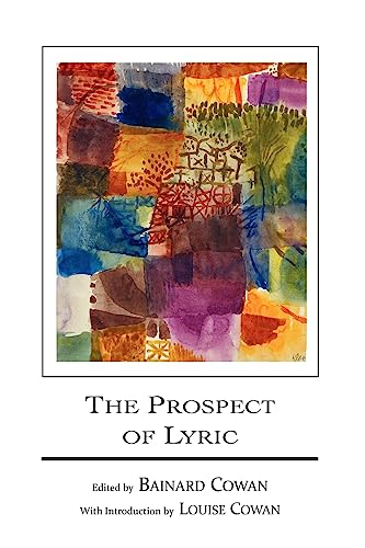 Stock image for The Prospect of Lyric for sale by ThriftBooks-Atlanta