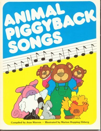 Imagen de archivo de Animal Piggyback Songs a la venta por Orphans Treasure Box