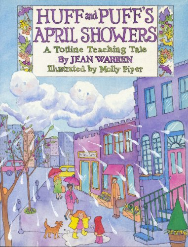 Stock image for Huff and Puff's April Showers/Story and Activity Book (A Totline Teaching Tale) for sale by HPB Inc.
