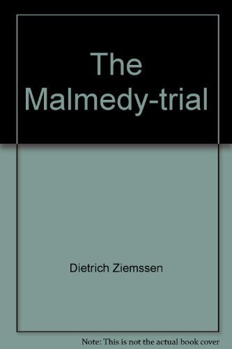 9780911038989: The Malmédy-trial: A report based on documents and personal experiences
