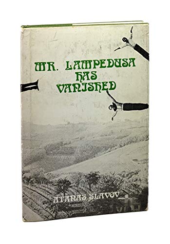 Beispielbild fr Mr. Lampedusa has Vanished [Signed] zum Verkauf von Riverby Books