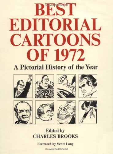 Imagen de archivo de Best Editorial Cartoons of 1972 a la venta por R Bookmark