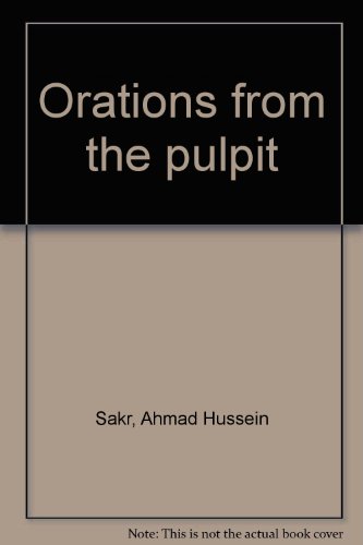 Imagen de archivo de Orations from the pulpit a la venta por Jenson Books Inc
