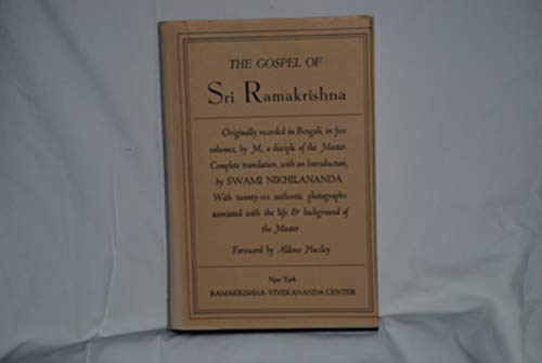 Stock image for The Gospel of Sri Ramakrishna for sale by Revaluation Books