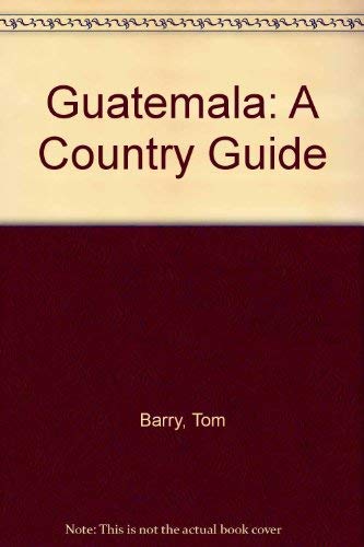 Beispielbild fr Guatemala : A Country Guide zum Verkauf von Better World Books