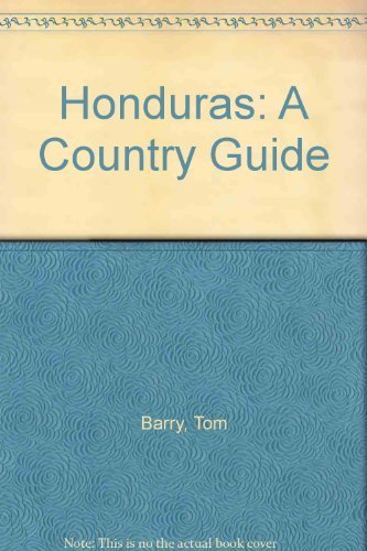 Beispielbild fr Honduras : A Country Guide zum Verkauf von Better World Books