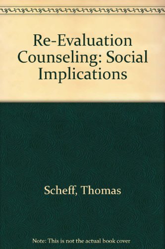 9780911214482: Re-Evaluation Counseling: Social Implications