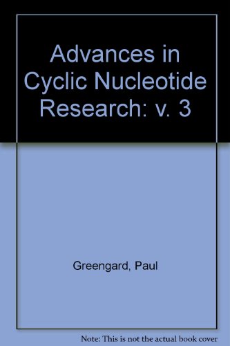 9780911216387: Advances in Cyclic Nucleotide Research