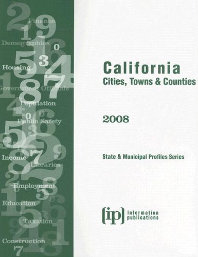 Imagen de archivo de California Cities, Towns, and Counties a la venta por Better World Books: West