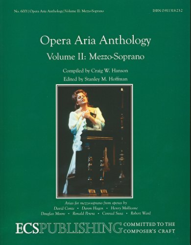 Imagen de archivo de Opera Aria Anthology: Volume II: Mezzo-Soprano a la venta por Daedalus Books