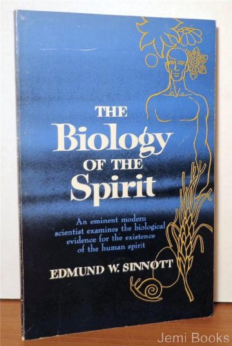 9780911336498: The biology of the spirit